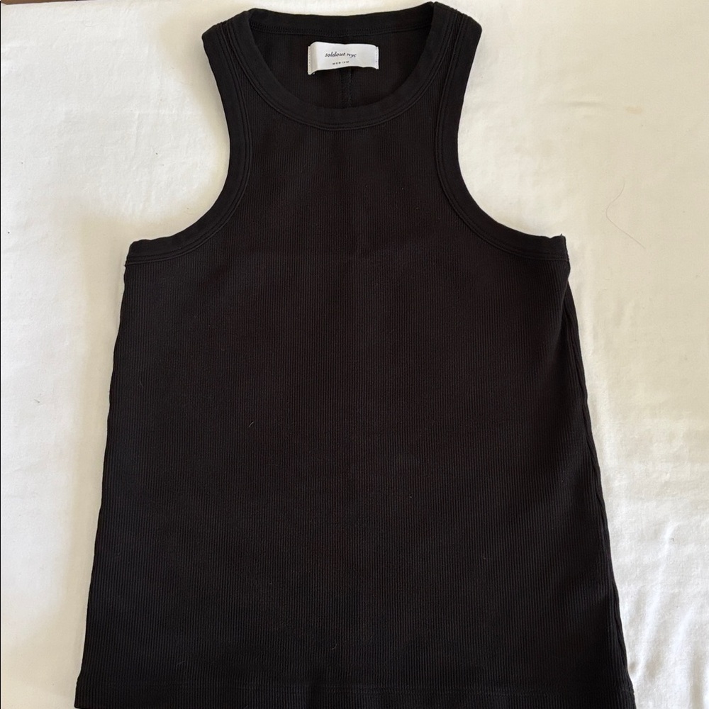 New soldout.nyc Racerback Tank, sz MED
